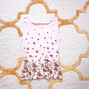 Light Pink Floral Shell By Prey